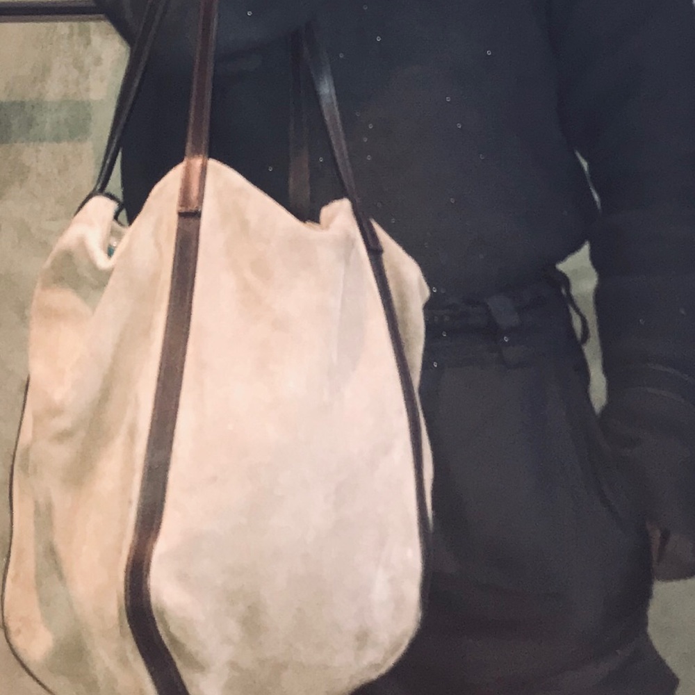 Hester Van Eeghen Suede Bag
